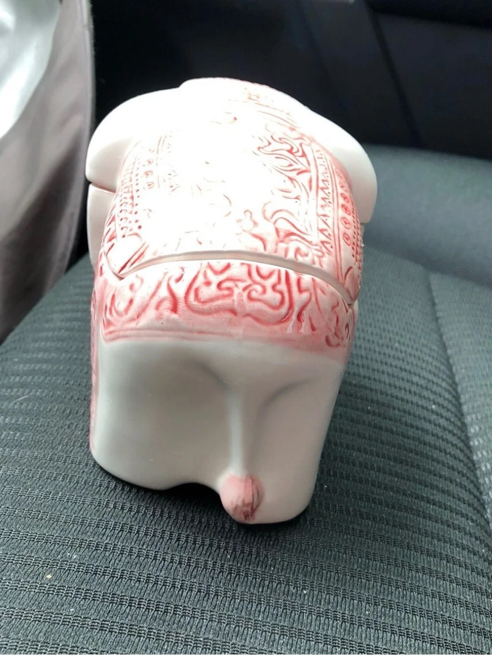 World Market Elephant With Lid